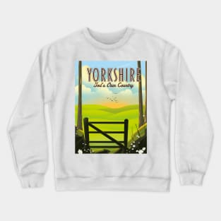 Yorkshire "God's own Country" Crewneck Sweatshirt